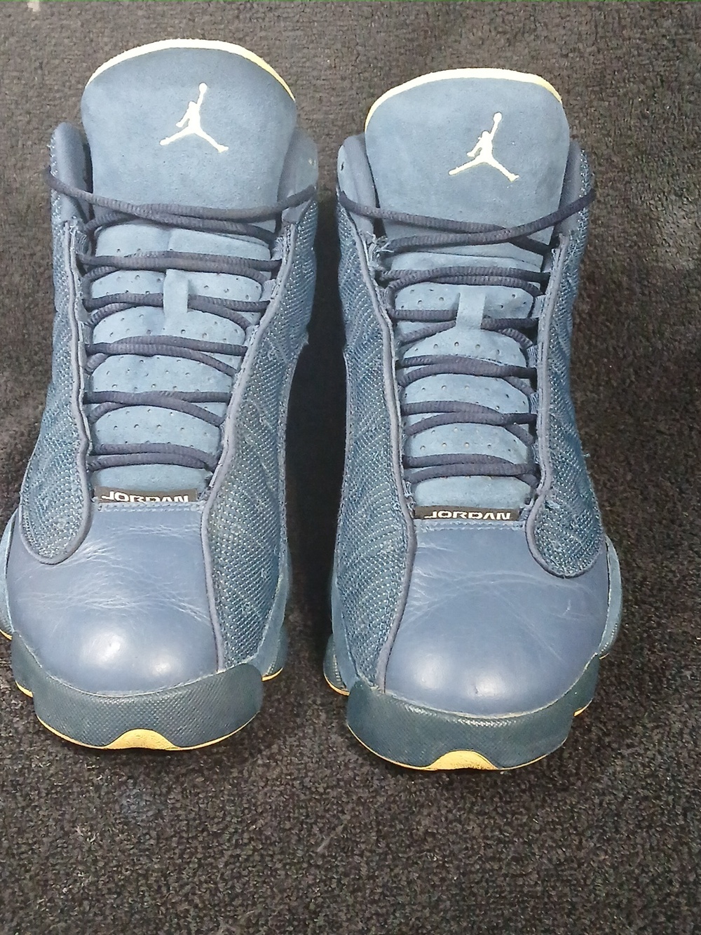Air Jordan 13 Retro GS "Squadron Blue" Mens Size-12  100%AUTHENTIC! - Picture 2 of 12